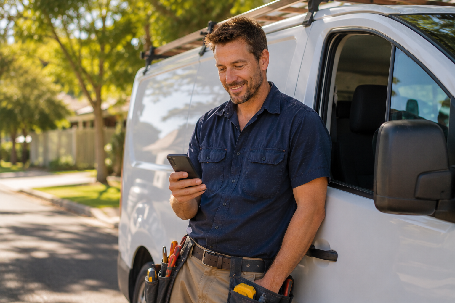 Brisbane handyman tradie thank you registration submitted