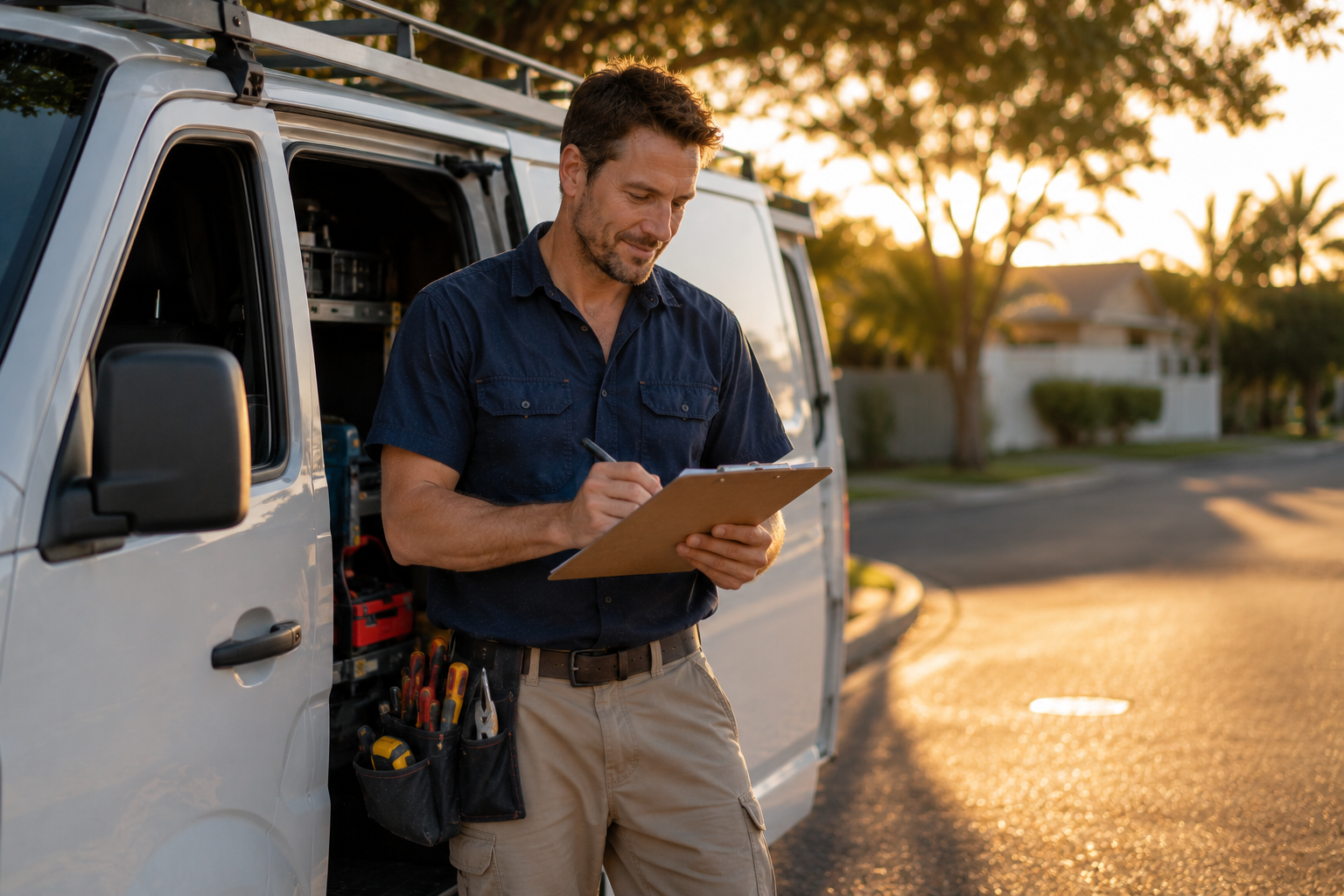 Brisbane handyman services blog upload tradie writing a story